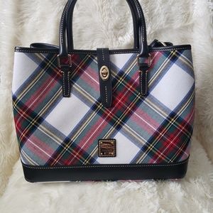 Dooney & Bourke Tartan Perry satchel